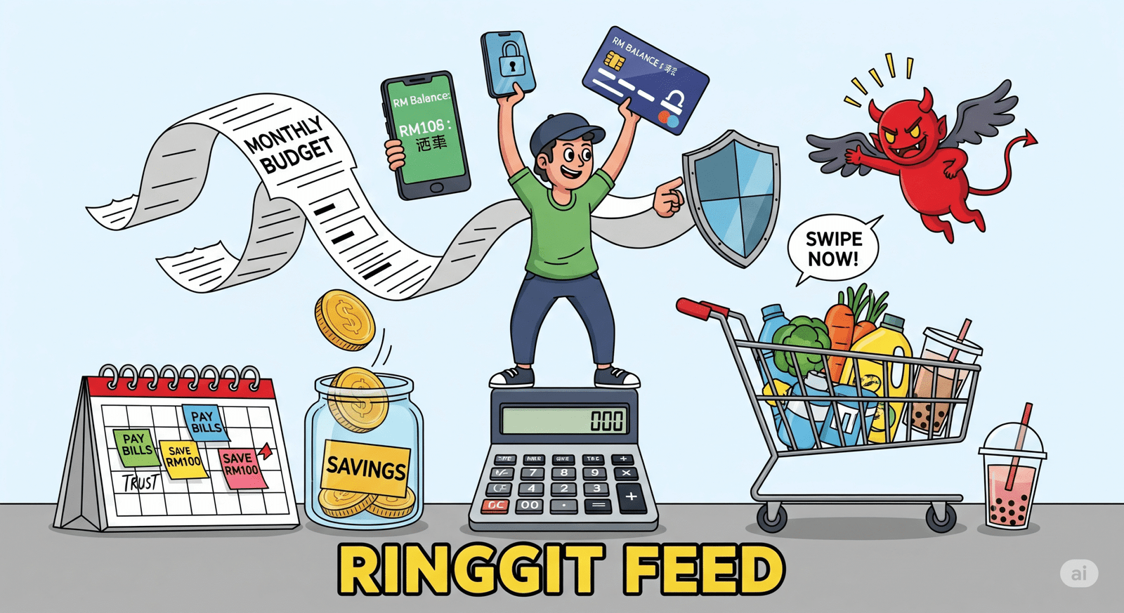 The Smart Spending Handbook: Budget Like a Pro, Track Your Ringgit & Live Well!